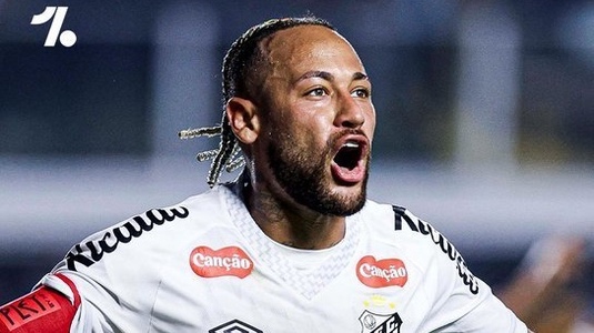 VIDEO Neymar a adus victoria echipei Santos în meciul cu Flamengo 