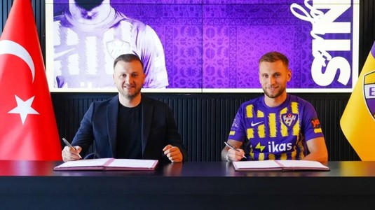 OFICIAL | Denis Drăguş a fost prezentat la noua sa echipă. Românul va juca pentru o echipă puternică din Turcia: ”Sunt foarte fericit”