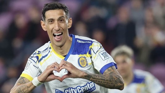 La 37 de ani, Angel Di Maria a marcat din nou pentru Rosario Central