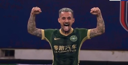 Alexandru Mitriţă a dat lovitura în minutul 90+9, în victoria obţinută în China cu 3-2