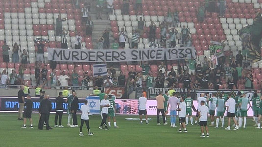 FOTO | "Criminali din 1939". Rakow cere excluderea lui Maccabi Haifa din toate competiţiile europene