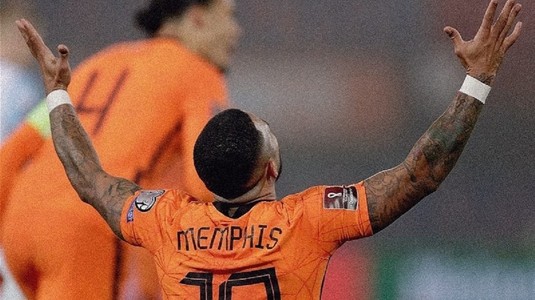 Lituania - Ţările de Jos, meciul în care s-a scris istorie! Depay a devenit golgheterul all-time al naţionalei