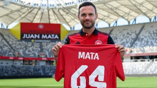 Juan Mata nu vrea să se lase. Mijlocaşul spaniol a semnat cu o nouă echipă, după ce a fost rezervă de lux la Sydney