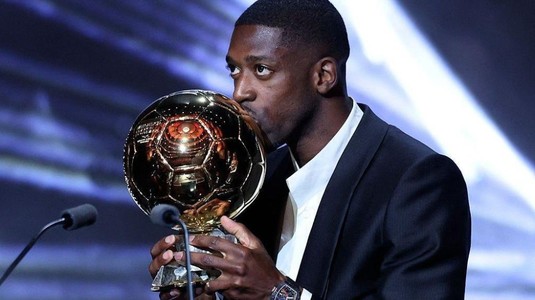 Prima reacţie a lui Dembele după câştigarea Balonului de Aur: "Sunt puţin stresat, dar e extraordinar ce trăiesc"