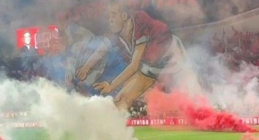 "Violenţe grave" la derby-ul din Israel! Meciul a fost anulat, după ce situaţia a degenerat pe stadion | VIDEO