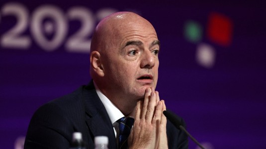 Cupa Mondială la înălţime! Promisiunea lui Gianni Infantino: "Vom organiza aici într-o zi"