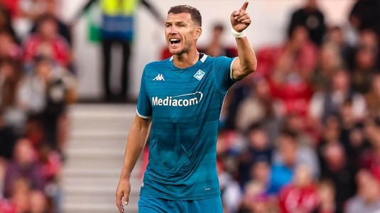 Istorie! Edin Dzeko a devenit cel mai vârstnic marcator din Conference League
