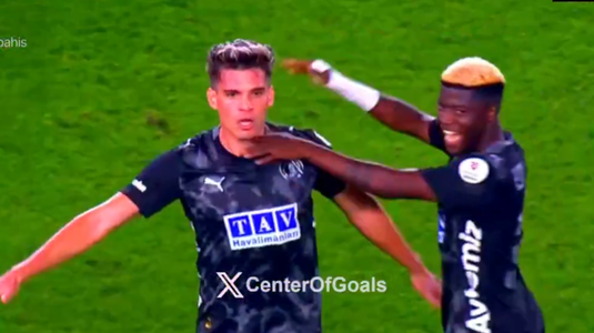 VIDEO | FABULOS! Ianis Hagi a marcat un gol magnific pe terenul unei echipe importante din Turcia: şut în vinclu de la peste 25 de metri