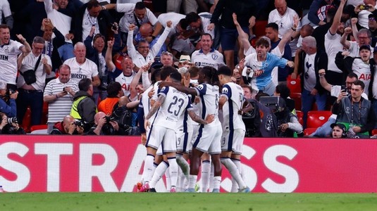 Drăguşin a rămas fără colegul care a adus Europa League pentru Tottenham. Fotbalistul a fost cumpărat de o rivală din Londra cu cea mai mare sumă plătită în istoria clubului