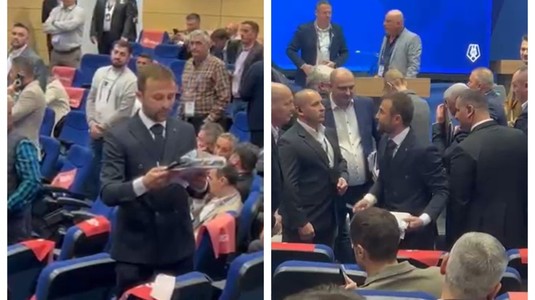 VIDEO | Alegeri cu scandal la FRF: Ilie Drăgan a izbucnit în sală şi a reclamat o «dictatură». Bodyguarzii l-au ţinut cu greu, iar FRF a ”acoperit” momentul