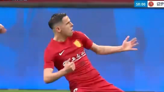Alexandru Cîmpanu, gol după gol în China! A marcat pentru Tongliang Long în egalul cu Chengdu
