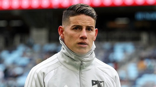 James Rodriguez s-a întors la antrenamente după ce a fost internat timp de trei zile