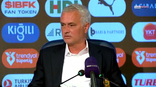Jose Mourinho şi-a distrus jucătorii, după un nou meci ruşinos făcut de Benfica: ”Unii par uneori deconectaţi de realitate, de parcă nu ar trăi pentru fotbal”