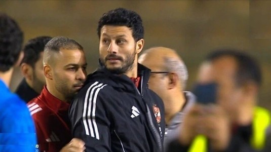 Portarul echipei Al-Ahly a fost suspendat patru etape pentru că a lovit un arbitru | VIDEO