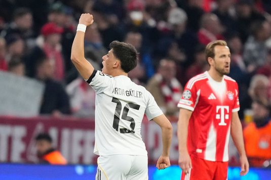 Arda Guler a intrat în istoria lui Real Madrid! Recordul imposibil de bătut pe care l-a stabilit tânărul star al echipei ”blanco”, în meciul cu Bayern