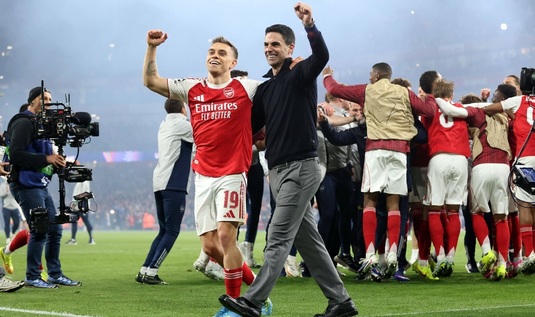Reacţia lui Arteta după ce a calificat-o pe Arsenal în finala Ligii Campionilor: "Vom trăi o zi incredibilă la Budapesta"