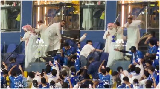 VIDEO | Bătăi incredibile cu beţe între fani după remiza echipei lui Cristiano Ronaldo