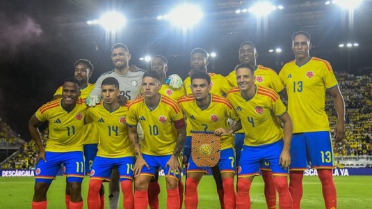 Cele mai noi loturi pentru Cupa Mondială 2026! James Rodriguez conduce echipa Columbiei. De unde provin fotbaliştii convocaţi de Lopetegui la Qatar