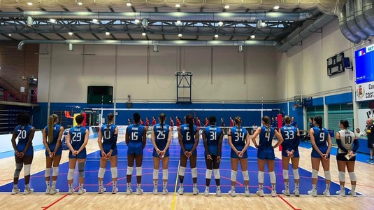 Volei feminin: România, înfrângere cu echipa secundă a Italiei, în pregătirea pentru CE2026
