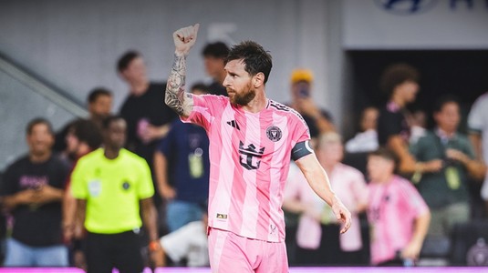 Messi, show total în tricoul lui Inter Miami. A marcat de patru ori într-un meci încheiat 7-1