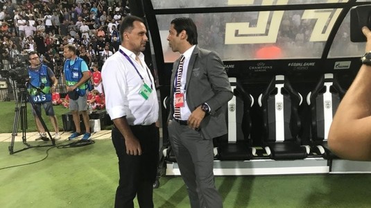 FOTO/VIDEO | Basarab Panduru, întâlnire cu un vechi prieten înaintea partidei dintre PAOK şi Benfica - EXCLUSIV