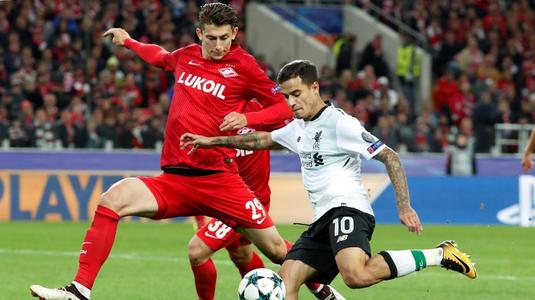 LIVE VIDEO | Liverpool - Spartak Moscova, miercuri, ora 21.45, Telekom Sport 2