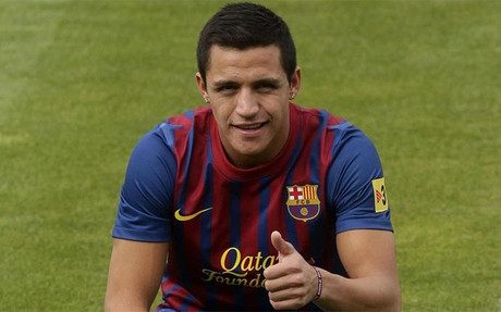 FOTO / Alexis Sanchez a fost prezentat la FC Barcelona