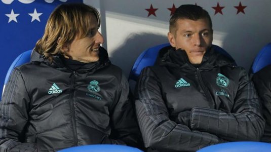 Luka Modrici şi Toni Kroos, incerţi pentru meciul Realului cu PSG
