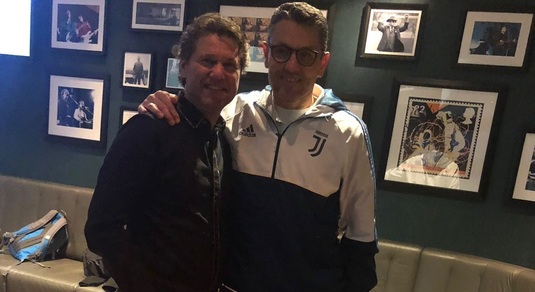 FOTO | Întâlnire specială pentru Răducioiu înainte de Tottenham - Juventus! Cu cine s-a revăzut la Londra