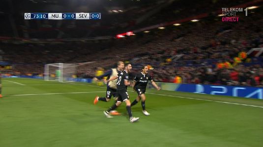 VIDEO | United - Sevilla 1-2. FALIMENT pentru ”diavoli”. Mourinho şi-a ţinut vedetele pe bancă şi a fost taxat de Montella!