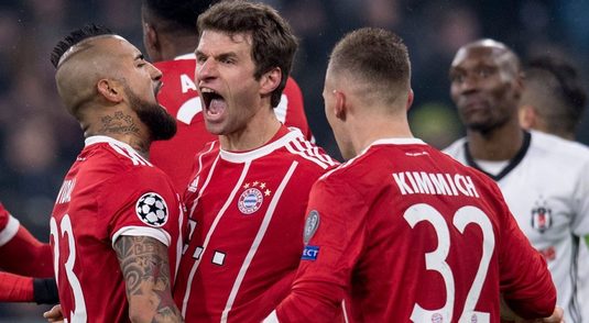 REZUMAT VIDEO | Bayern s-a distrat cu Beşiktaş şi în Turcia, iar nemţii se califică la pas în sferturile Ligii Campionilor! Aici ai toate golurile