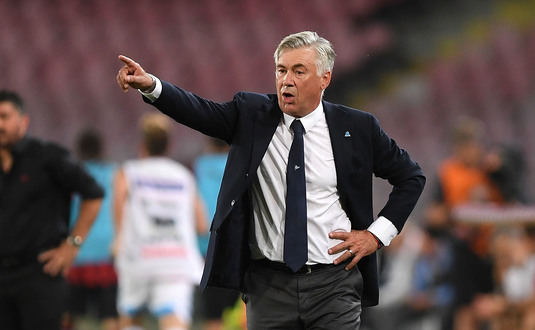 Ancelotti, un nou record. Napoli este cea de-a opta echipă pe care o pregăteşte în Uefa Champions League