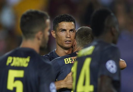 Reacţia lui Massimiliano Allegri după ce Cristiano Ronaldo a fost eliminat cu Valencia