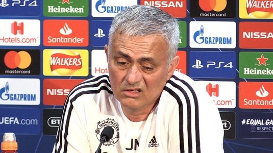 Mourinho a răbufnit înaintea meciului cu Juventus: "Nu-mi place această conferinţă de presă!" Întrebarea care l-a înfuriat pe portughez