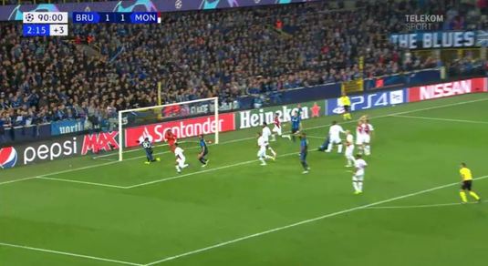 VIDEO | Club Brugge - AS Monaco a fost meciul care a oferit ratările serii. Sylla şi Openda au irosit ocazii monumentale
