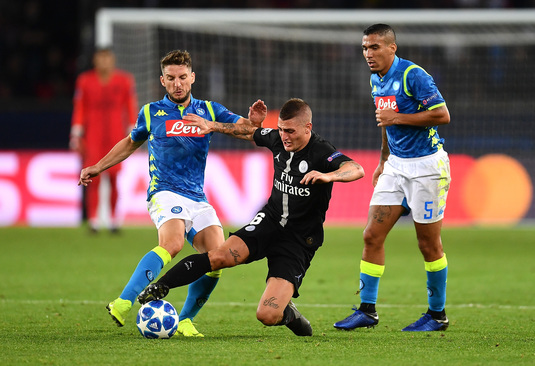 VIDEO | Napoli şi PSG au încheiat la egalitate duelul din grupele Champions League