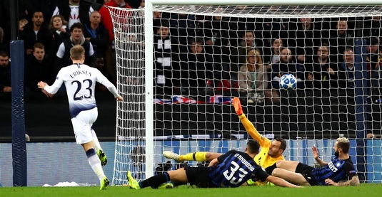 VIDEO | Tottenham a învins-o la limită pe Inter Milano şi va fi nebunie în ultima etapă. Cum s-a marcat golul