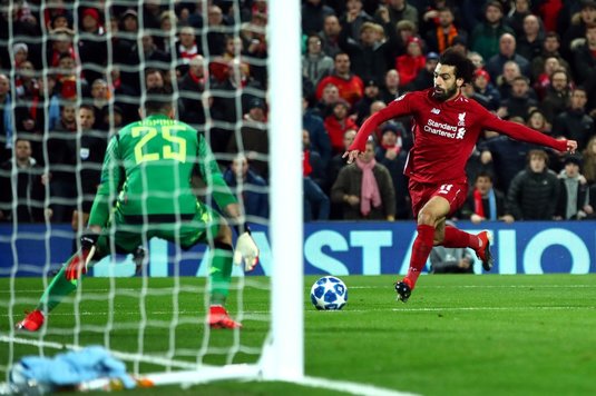 VIDEO | Mohamed Salah, cifre impresionante pe Anfield pentru Liverpool