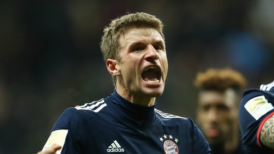 UEFA a răspuns apelului făcut de Bayern Munchen. Ce se întâmplă cu Thomas Muller, după ce şi-a lovit un adversar cu piciorul în cap 