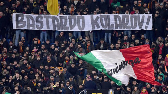 Scandal în Champions League! Kolarov, distrus de propriii fani în timpul meciului cu Porto. Bannerul afişat şi de unde a plecat totul