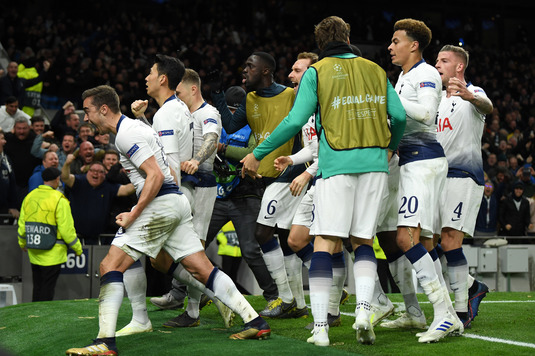 VIDEO | Tottenham - Manchester City 1-0. Son aduce prima victorie din istoria UCL pe Tottenham Stadium! Pochettino îl bate pe Guardiola, dar îl pierde pe Kane