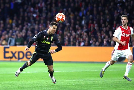 VIDEO | Ajax - Juventus 1-1. Cristiano Ronaldo a revenit cu gol, dar Neres i-a stricat bucuria. Calificarea se decide la Torino