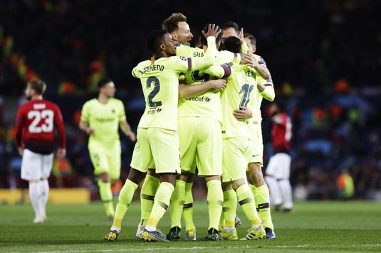 VIDEO | Barcelona, victorie lejeră pe Old Trafford. Elevii lui Solskjaer nu au tras niciun şut pe poartă