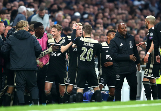 VIDEO | Tottenham - Ajax 0-1. Pas uriaş spre finala Uefa Champions League pentru puştii lui Ten Hag