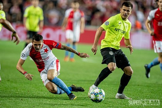 VIDEO | Capăt de linie pentru CFR! Slavia a câştigat şi în retur şi a trimis-o pe CFR în Europa League. Stanciu va juca în grupele UCL 