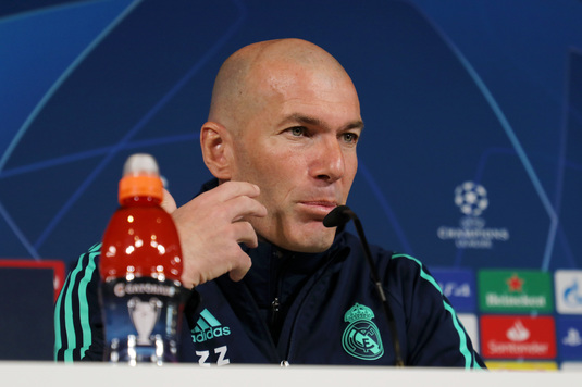 Zinedine Zidane l-a ales pe cel mai bun antrenor al lumii: "Sunt o mulţime de antrenori de top, dar el este numărul unu"
