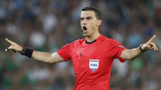 Ovidiu Haţegan îl va arbitra din nou pe Mircea Lucescu. Meciul Dinamo Kiev - Juventus va fi marţi, în direct la Telekom Sport