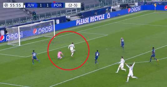 VIDEO | Pepe, intervenţie incredibilă în Champions League în faţa lui Chiesa, care a rămas cu poarta goală! Ramsey sărbătoarea deja golul. Ce a urmat