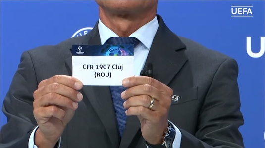 CFR Cluj merge în Luxemburg sau Gibraltar dacă se califică în turul al doilea preliminar din Champions League! 