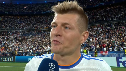 VIDEO | Toni Kroos, reacţie acidă după finala Ligii Campionilor: ”Ai avut 90 de minute şi vii cu două întrebări de r***t. Îţi dai seama că eşti german”